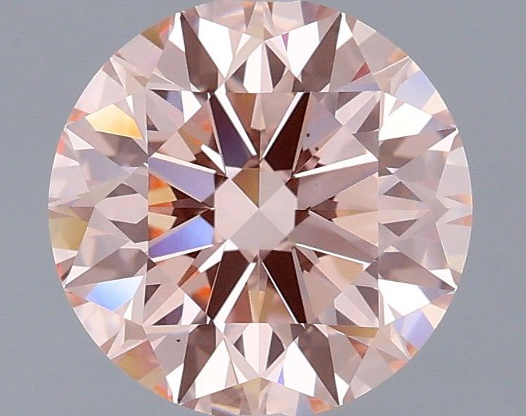 2.03 Carat Round Lab Diamond with  Cut Diamond in 14KT  view 1
