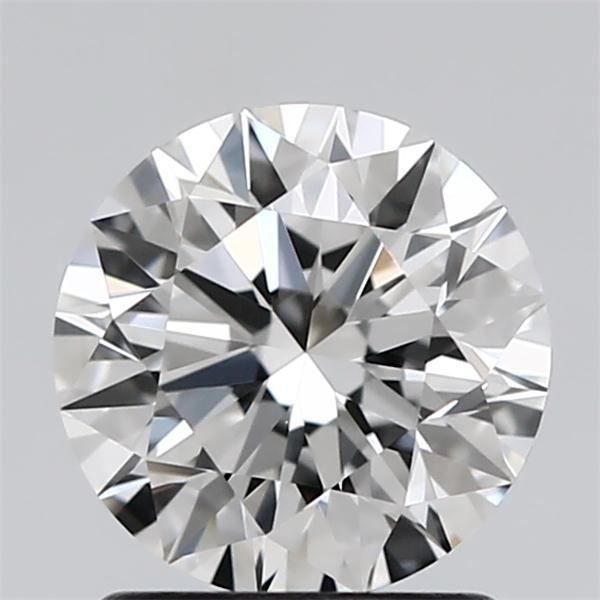 1.3 Carat Round Natural Diamond with  Cut Diamond in 14KT  view 1
