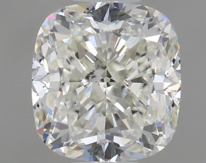 1.02 Carat Cushion Natural Diamond with  Cut Diamond in 14KT  view 1
