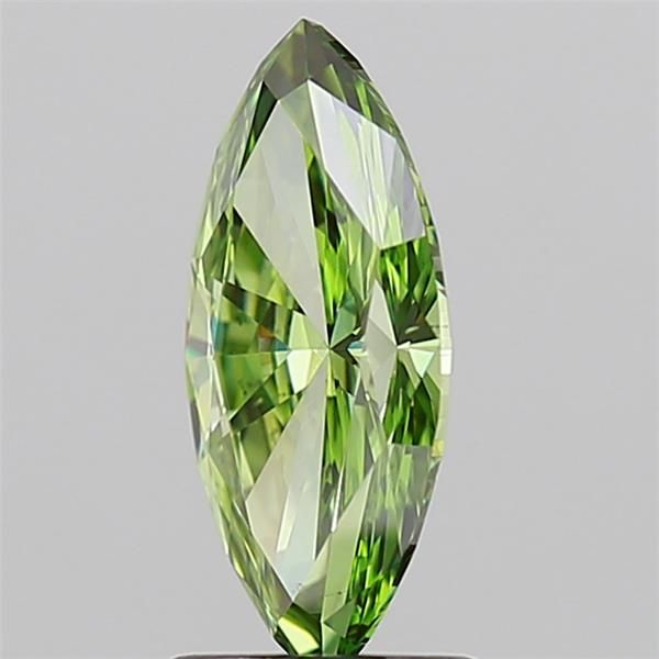 1.37 Carat Marquise Lab Diamond with  Cut Diamond in 14KT  view 1
