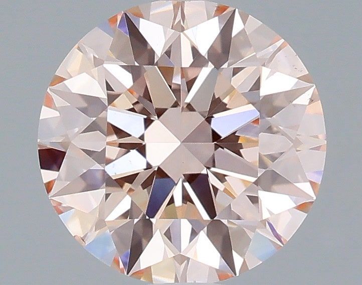 1.5 Carat Round Lab Diamond with  Cut Diamond in 14KT  view 1
