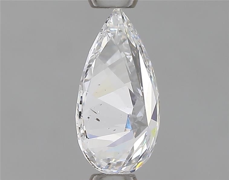 0.6 Carat Pear Natural Diamond with  Cut Diamond in 14KT  view 1
