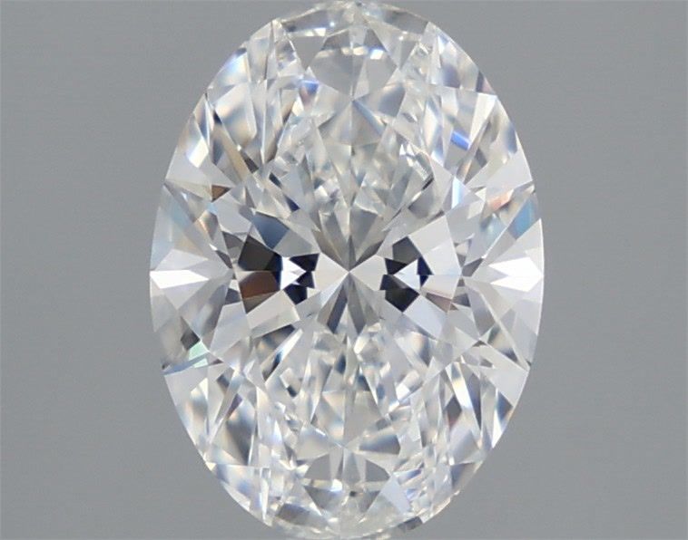 1.56 Carat Oval Lab Diamond with  Cut Diamond in 14KT  view 1

