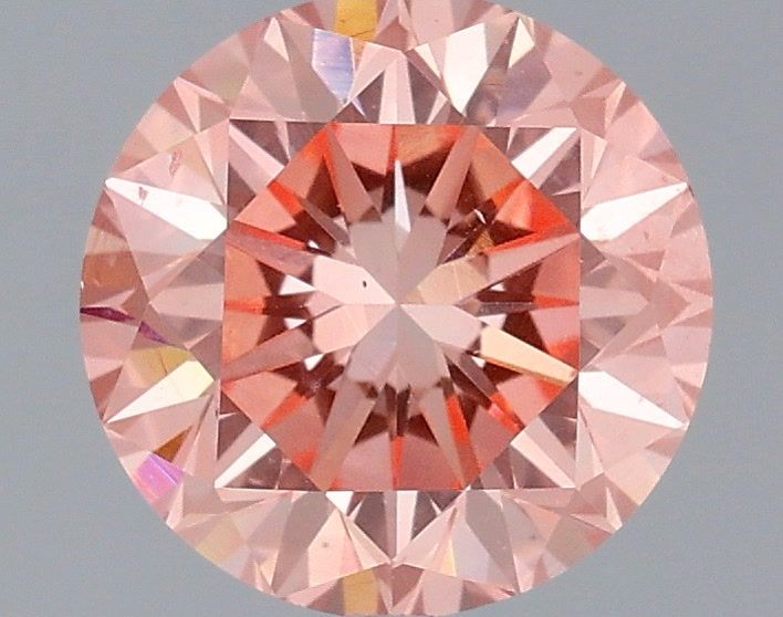 1.67 Carat Round Lab Diamond with  Cut Diamond in 14KT  view 1
