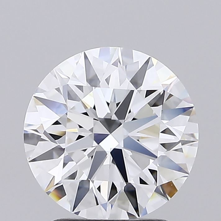 2.02 Carat Round Lab Diamond with  Cut Diamond in 14KT  view 1
