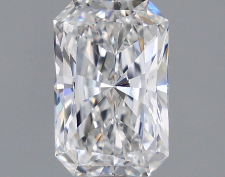 1.69 Carat Radiant Lab Diamond with  Cut Diamond in 14KT  view 1
