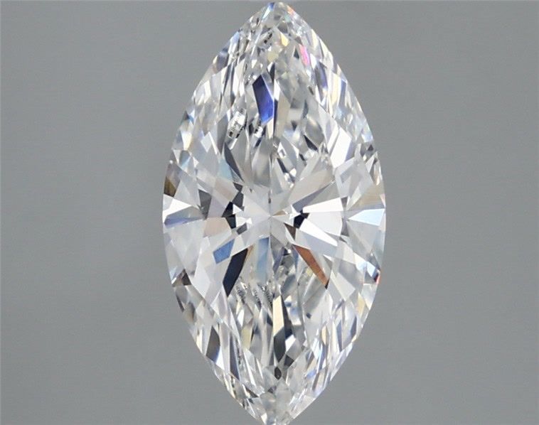 1.44 Carat Marquise Lab Diamond with  Cut Diamond in 14KT  view 1
