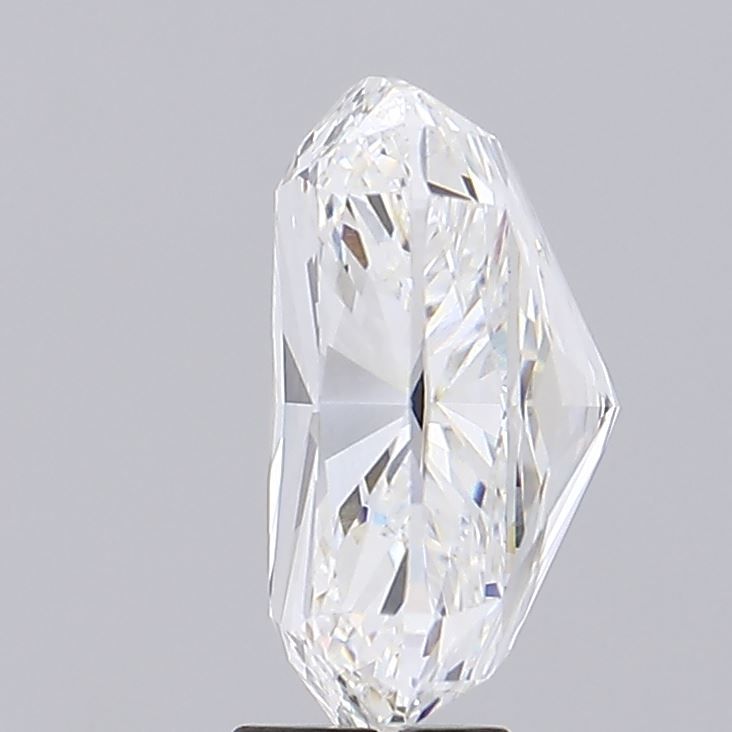 8.97 Carat Cushion Lab Diamond with  Cut Diamond in 14KT  view 1

