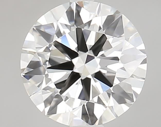2.01 Carat Round Lab Diamond with  Cut Diamond in 14KT  view 1
