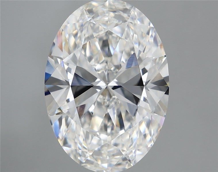 0.87 Carat Oval Lab Diamond & 0.85 Carat Oval Lab Diamond with  Cut Diamond in 14KT  view 1
