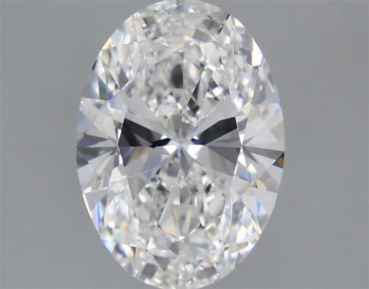 2.1 Carat Oval Lab Diamond with  Cut Diamond in 14KT  view 1
