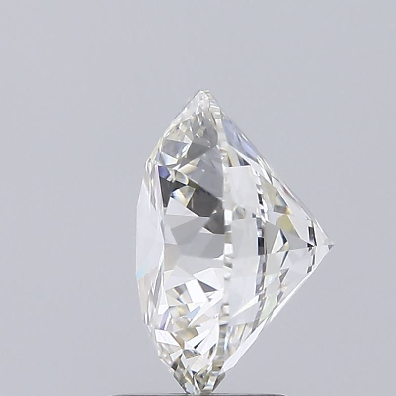 3.14 Carat Round Lab Diamond with  Cut Diamond in 14KT  view 1
