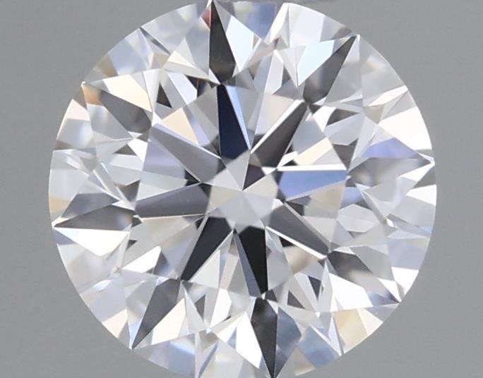 0.41 Carat Round Natural Diamond with  Cut Diamond in 14KT  view 1
