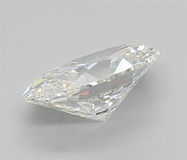 1.59 Carat Oval Lab Diamond with  Cut Diamond in 14KT  view 1
