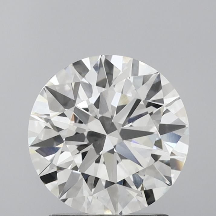 1.75 Carat Round Lab Diamond with  Cut Diamond in 14KT  view 1
