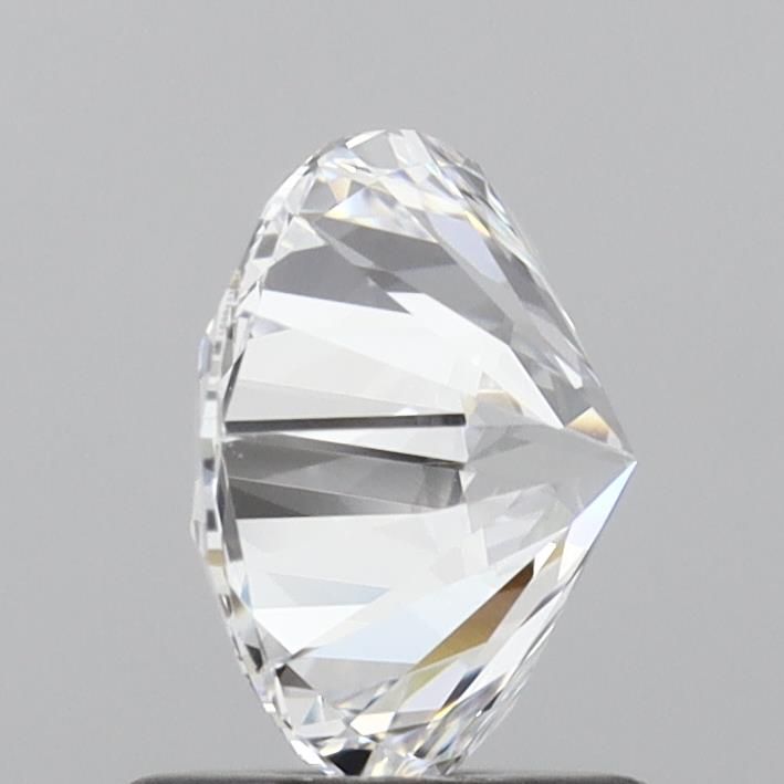 1.31 Carat Round Lab Diamond with  Cut Diamond in 14KT  view 1
