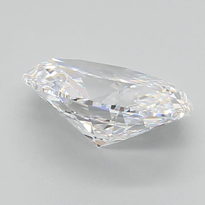 1.59 Carat Oval Lab Diamond with  Cut Diamond in 14KT  view 1
