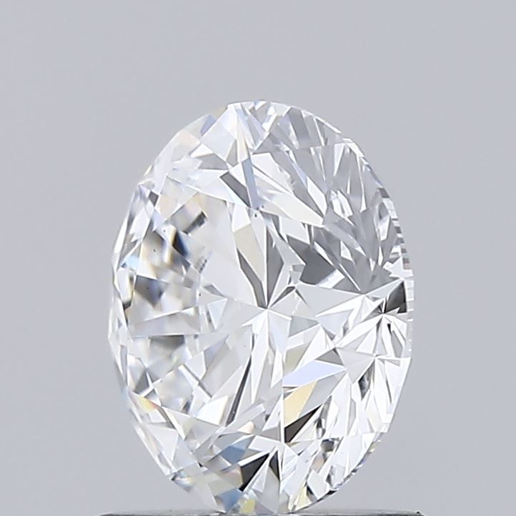 1.53 Carat Round Lab Diamond with  Cut Diamond in 14KT  view 1
