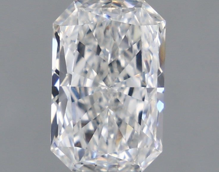 1.63 Carat Radiant Lab Diamond with  Cut Diamond in 14KT  view 1

