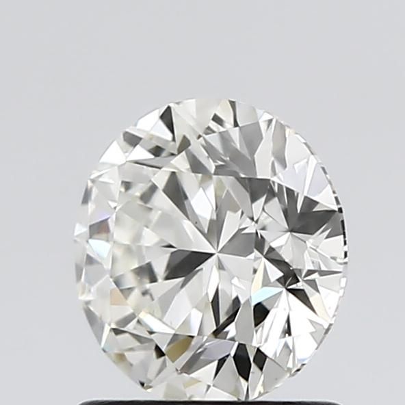 1.01 Carat Round Natural Diamond with  Cut Diamond in 14KT  view 1
