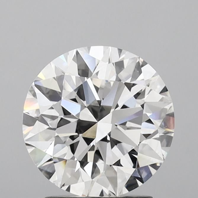 2.75 Carat Round Lab Diamond with  Cut Diamond in 14KT  view 1
