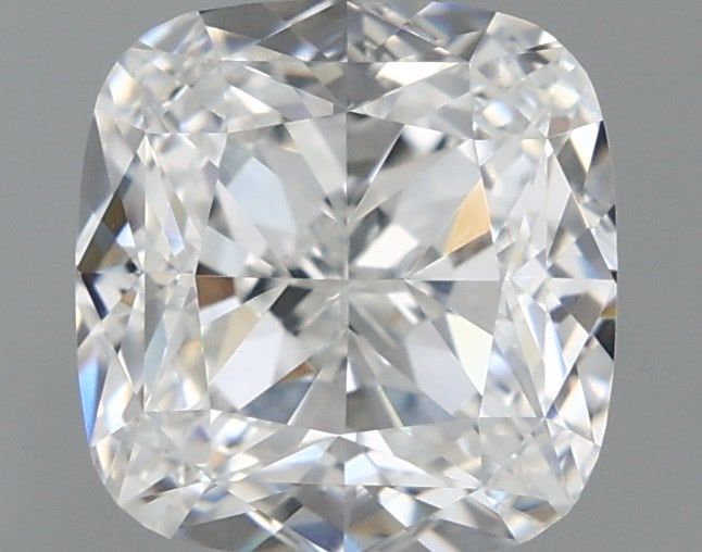 1.7 Carat Cushion Lab Diamond with  Cut Diamond in 14KT  view 1
