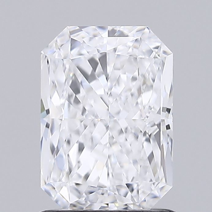 1.52 Carat Radiant Lab Diamond with  Cut Diamond in 14KT  view 1
