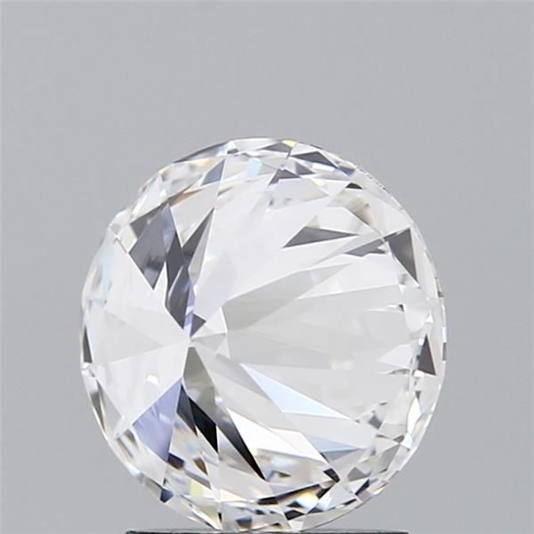 2.11 Carat Round Lab Diamond with  Cut Diamond in 14KT  view 1
