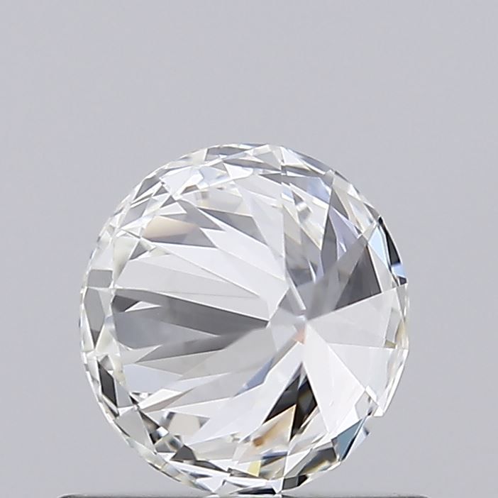 0.51 Carat Round Natural Diamond with  Cut Diamond in 14KT  view 1

