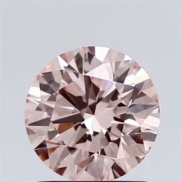 1.03 Carat Round Lab Diamond with  Cut Diamond in 14KT  view 1
