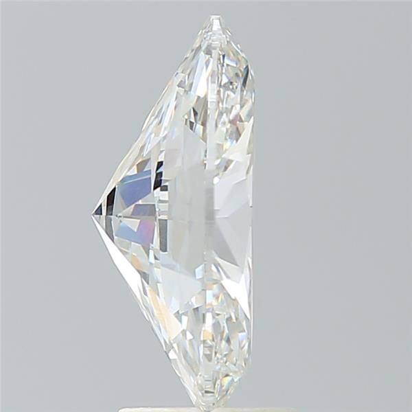 4.13 Carat Oval Lab Diamond with  Cut Diamond in 14KT  view 1
