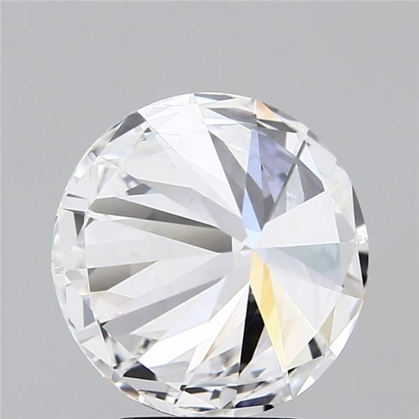 3.34 Carat Round Lab Diamond with  Cut Diamond in 14KT  view 1
