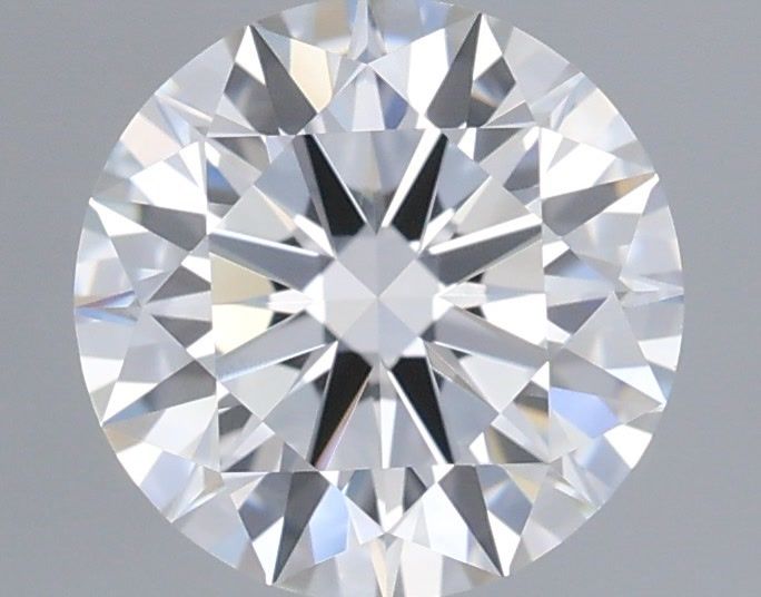1.29 Carat Round Lab Diamond with  Cut Diamond in 14KT  view 1
