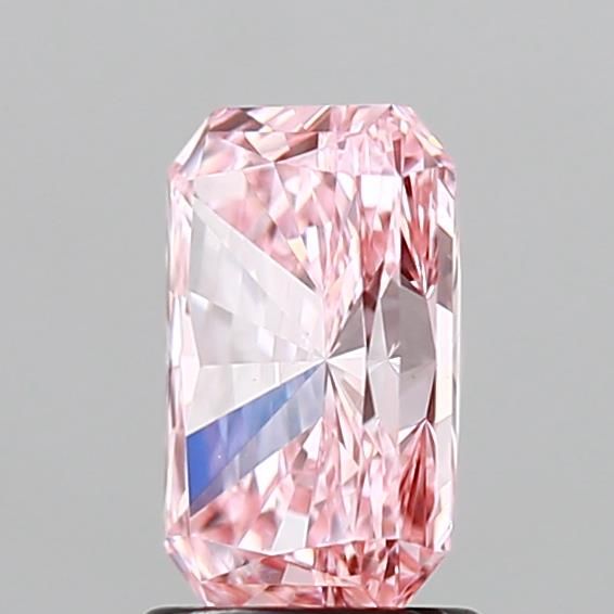 1.7 Carat Radiant Lab Diamond with  Cut Diamond in 14KT  view 1
