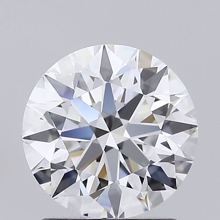 1.5 Carat Round Lab Diamond with  Cut Diamond in 14KT  view 1
