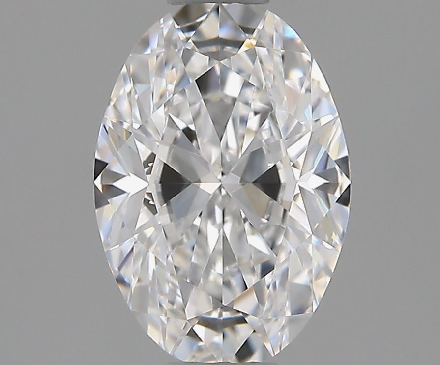 1.23 Carat Oval Natural Diamond with  Cut Diamond in 14KT  view 1
