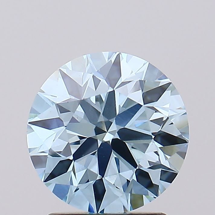 2.0 Carat Round Lab Diamond with  Cut Diamond in 14KT  view 1
