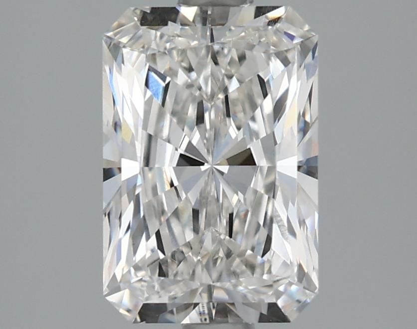 2.03 Carat Radiant Lab Diamond with  Cut Diamond in 14KT  view 1
