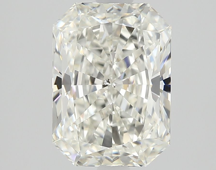 1.71 Carat Radiant Natural Diamond with  Cut Diamond in 14KT  view 1
