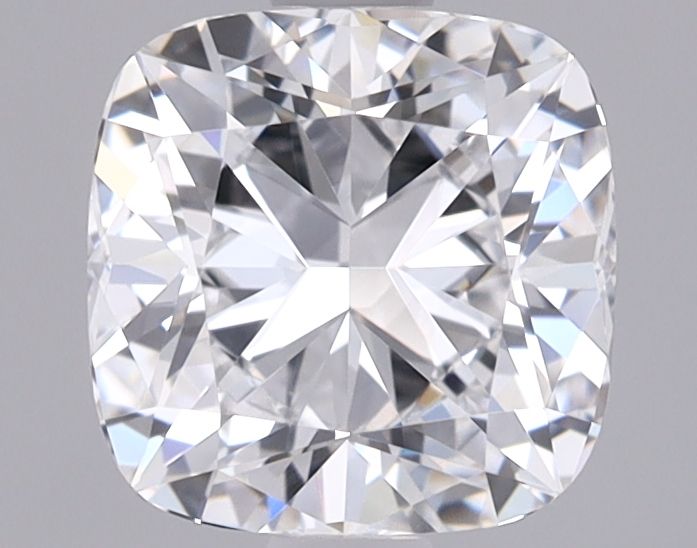 1.5 Carat Cushion Lab Diamond with  Cut Diamond in 14KT  view 1
