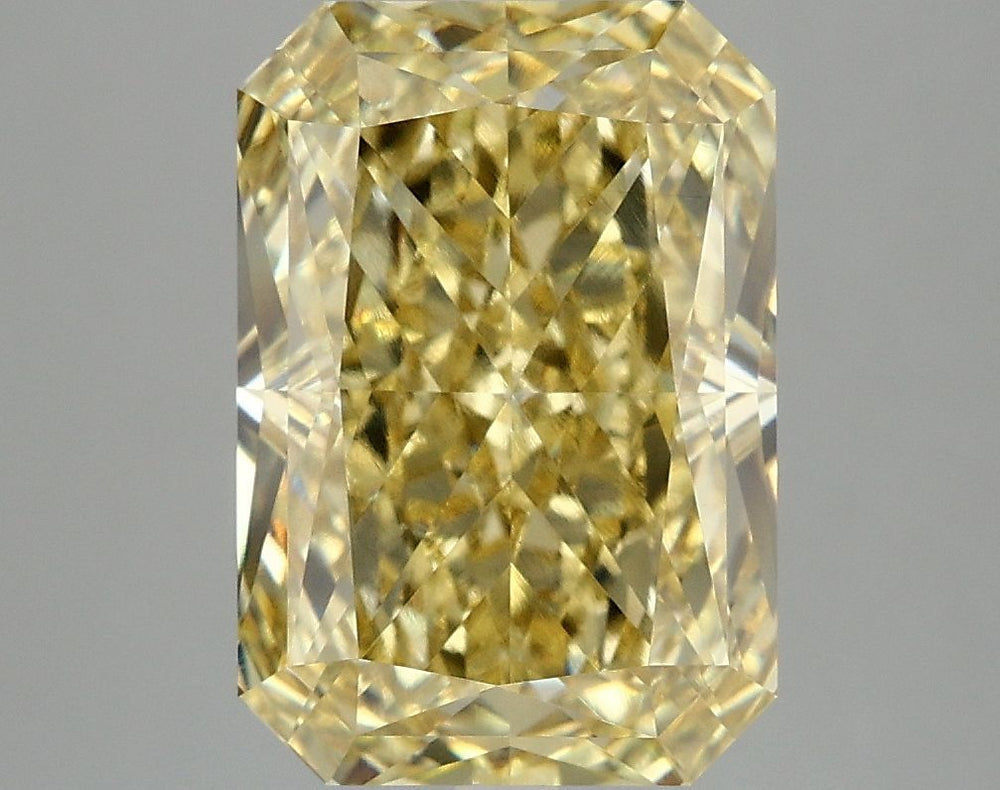 5.1 Carat Radiant Lab Diamond with  Cut Diamond in 14KT  view 1
