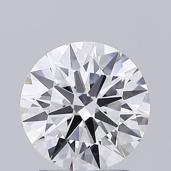 2.0 Carat Round Lab Diamond with  Cut Diamond in 14KT  view 1
