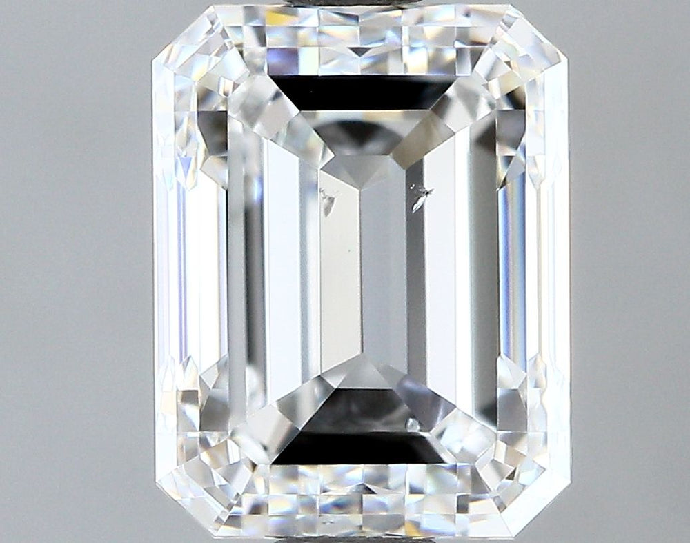 1.81 Carat Emerald Natural Diamond with  Cut Diamond in 14KT  view 1
