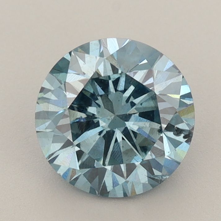 1.64 Carat Round Lab Diamond with  Cut Diamond in 14KT  view 1
