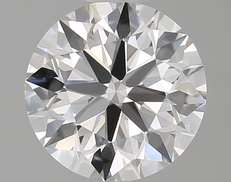 1.42 Carat Round Lab Diamond with  Cut Diamond in 14KT  view 1
