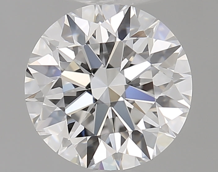 1.2 Carat Round Lab Diamond with  Cut Diamond in 14KT  view 1
