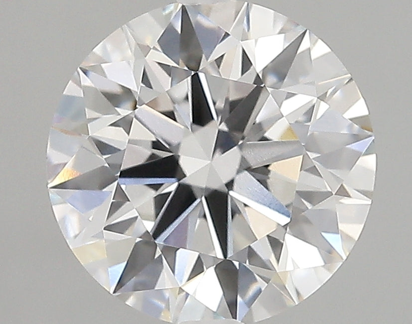 3.19 Carat Round Lab Diamond with  Cut Diamond in 14KT  view 1
