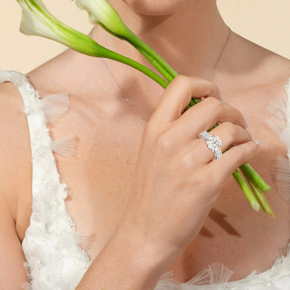 Model Wearing The Upper East Side Ring view