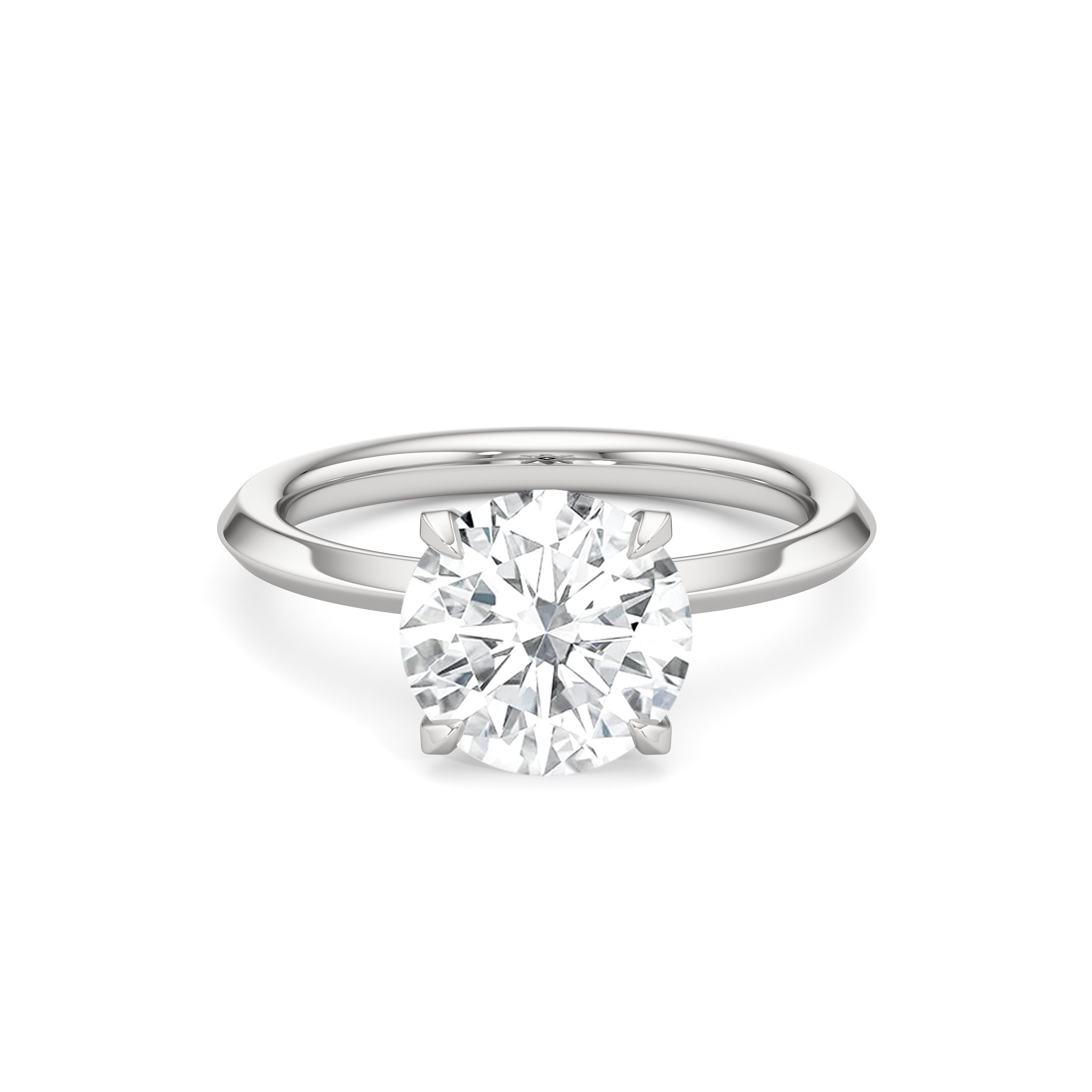 The W Evolution Engagement Ring (E+ VVS+) – With Clarity