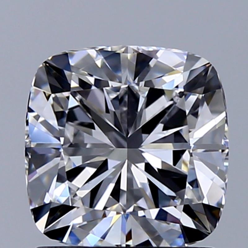 1.5 Carat Cushion Natural Diamond with  Cut Diamond in 14KT  view 1
